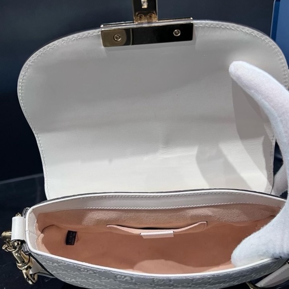 Gucci Padlock Guccissima Saddlebag - Picture 8 of 9